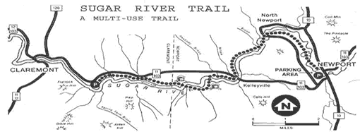 Sugar River Trail - A multi-use trail from Newport to Claremont.