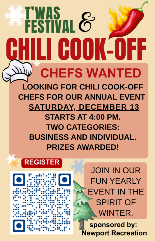 CHILI CHEFS WANTED