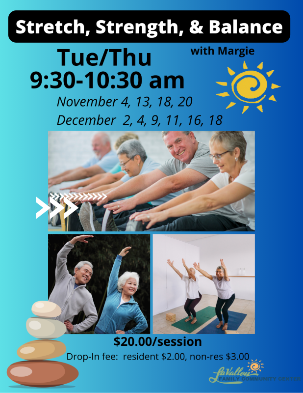 STRETCH, STRENGTH, BALANCE