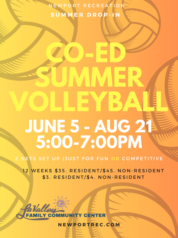 DROP-IN SUMMER VOLLEYBALL