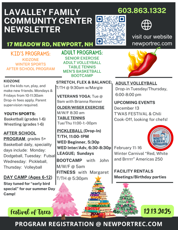 WINTER NEWSLETTER